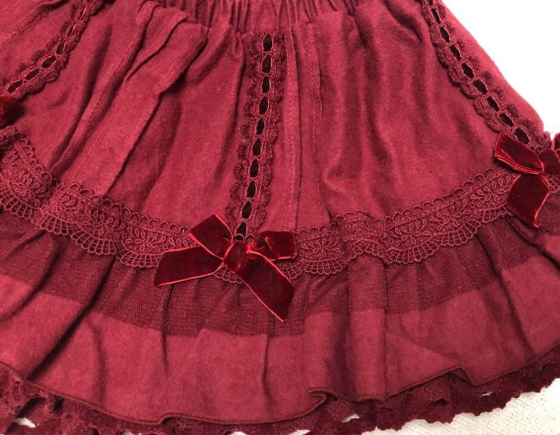 LIZ LISA 미니 에드 캉캉 스커트 상품이미지2