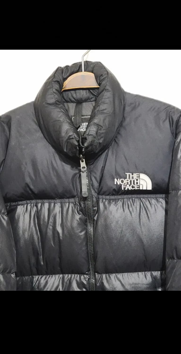 (M) 노스페이스 거위털 눕시패딩 점퍼 블랙 700 구스다운 자켓  상품이미지2