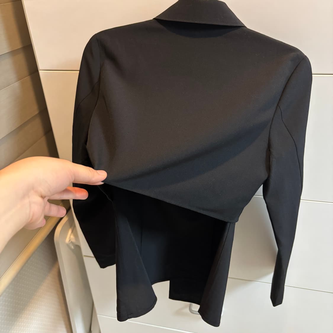 꼼데가르송 블랙 프릴 블라우스 상품이미지8