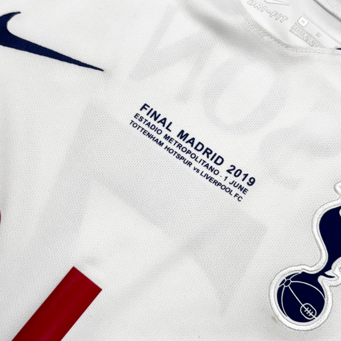 새상품 M 나이키 18 19 토트넘 홈 손흥민 유니폼  상품이미지3