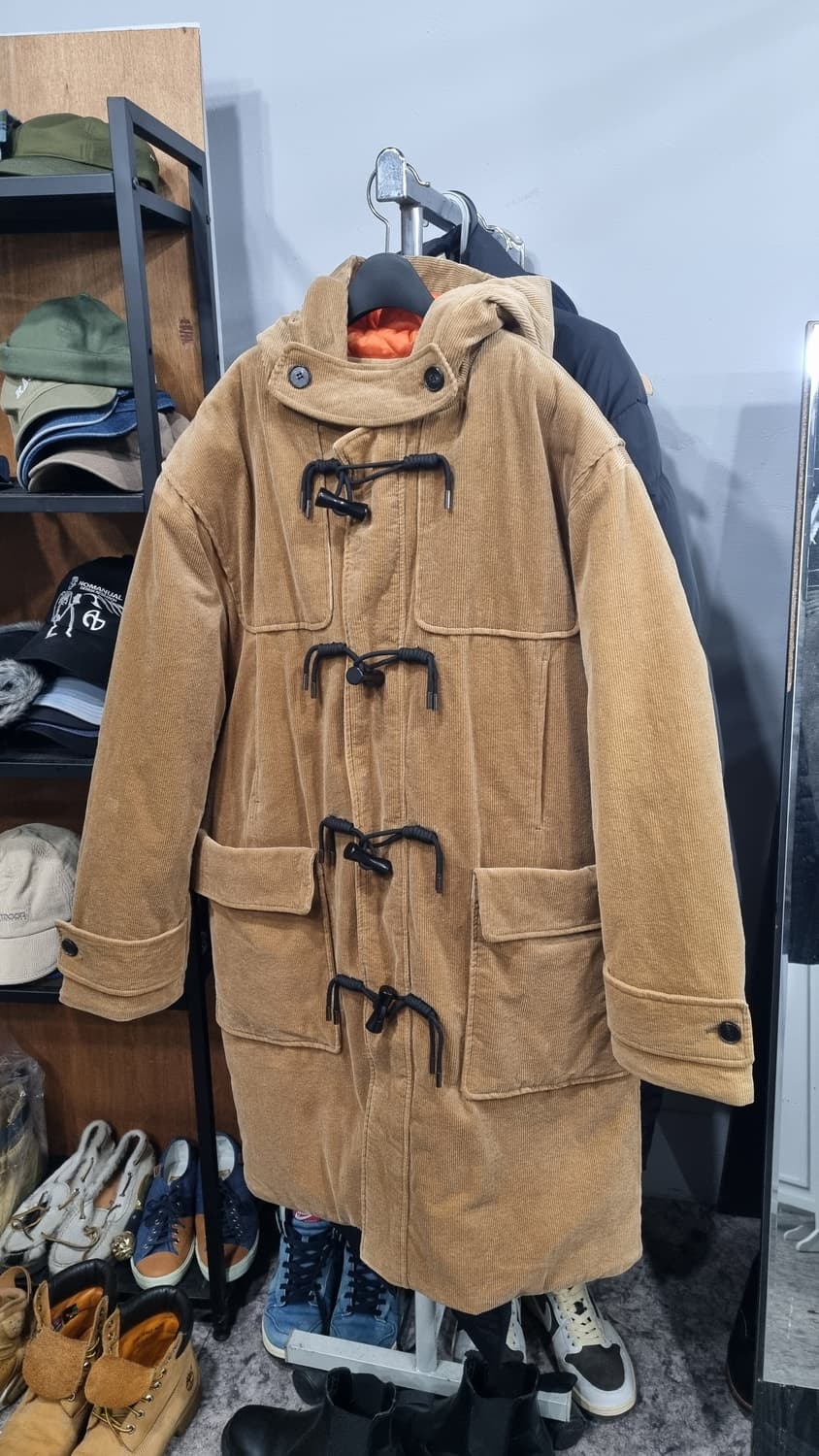 지오송지오)) 코듀로이 105~110사이즈 더블코트 상품이미지1