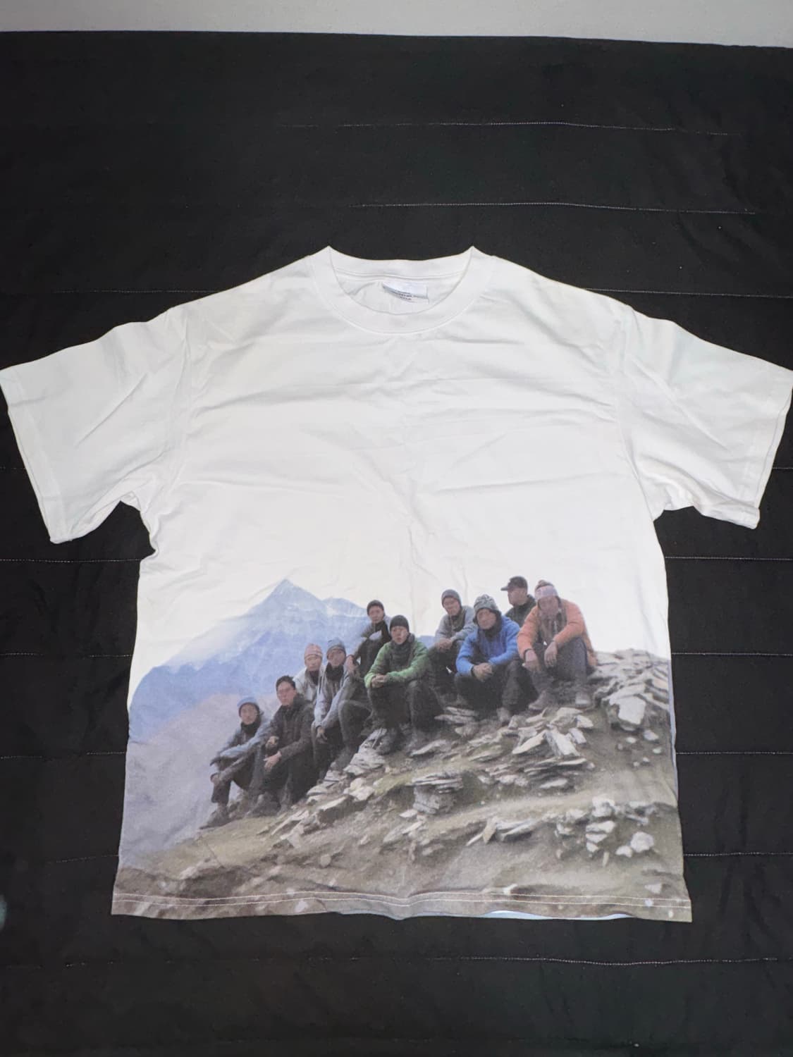 혁오 x 선셋롤러코스터 AAA 그래픽 숏슬리브 티셔츠 화이트 상품이미지1