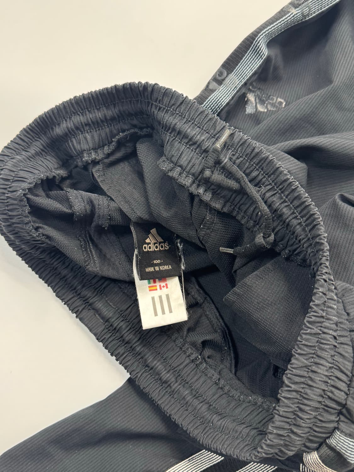 대장 아디다스 삼선 빅로고 트랙팬츠 바람막이 바지 와이드 상품이미지6