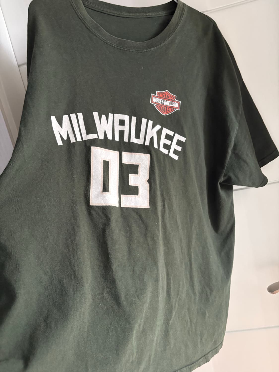 할리데이비슨 밀워키 티셔츠:)  상품이미지5