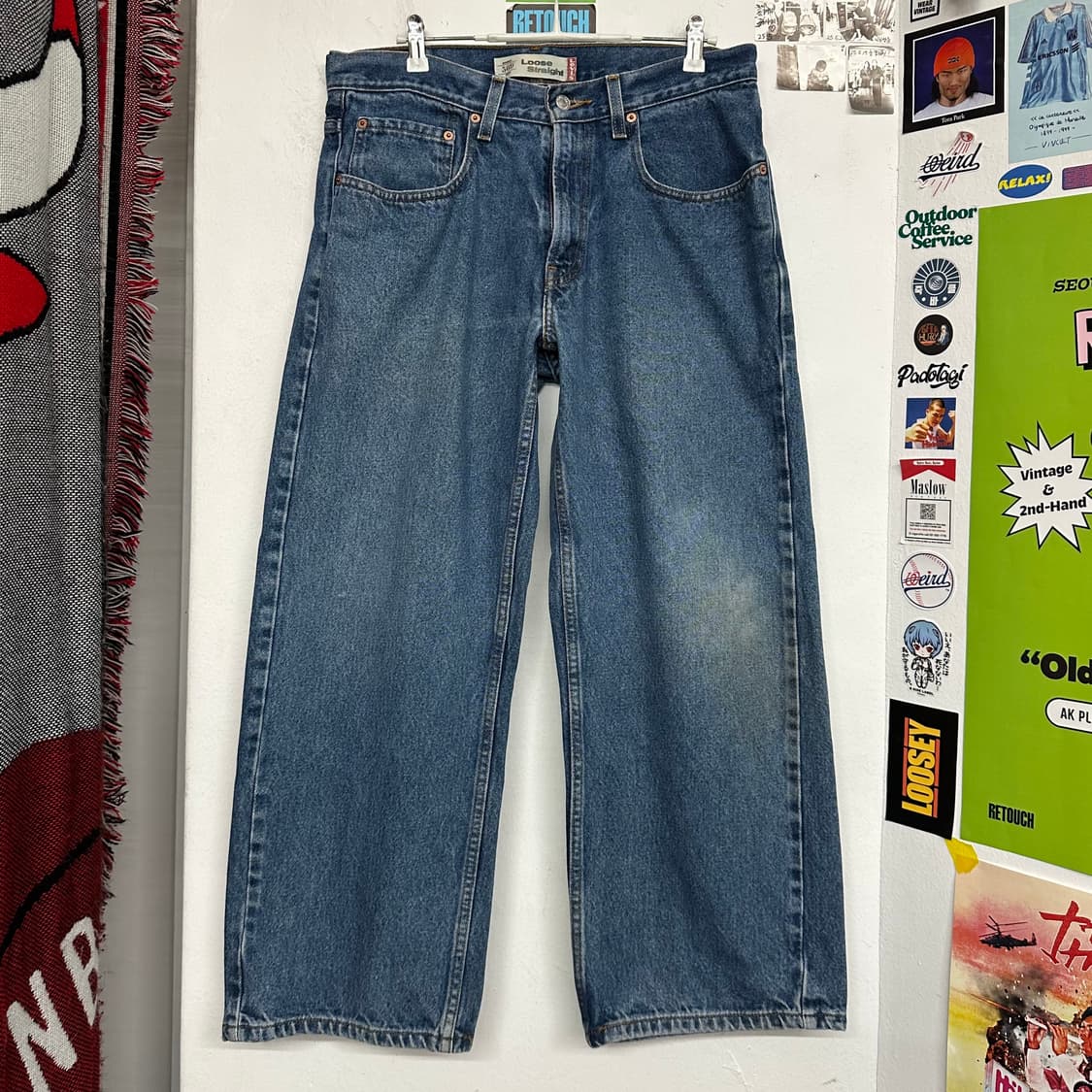 00‘s 리바이스 569 루즈핏 허스키 데님진 상품이미지1
