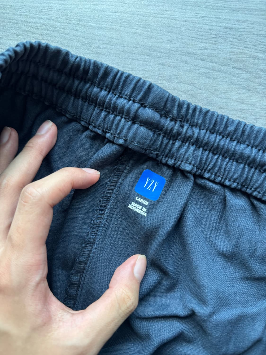 이지갭 사틴 카고팬츠 네이비 L 상품이미지3