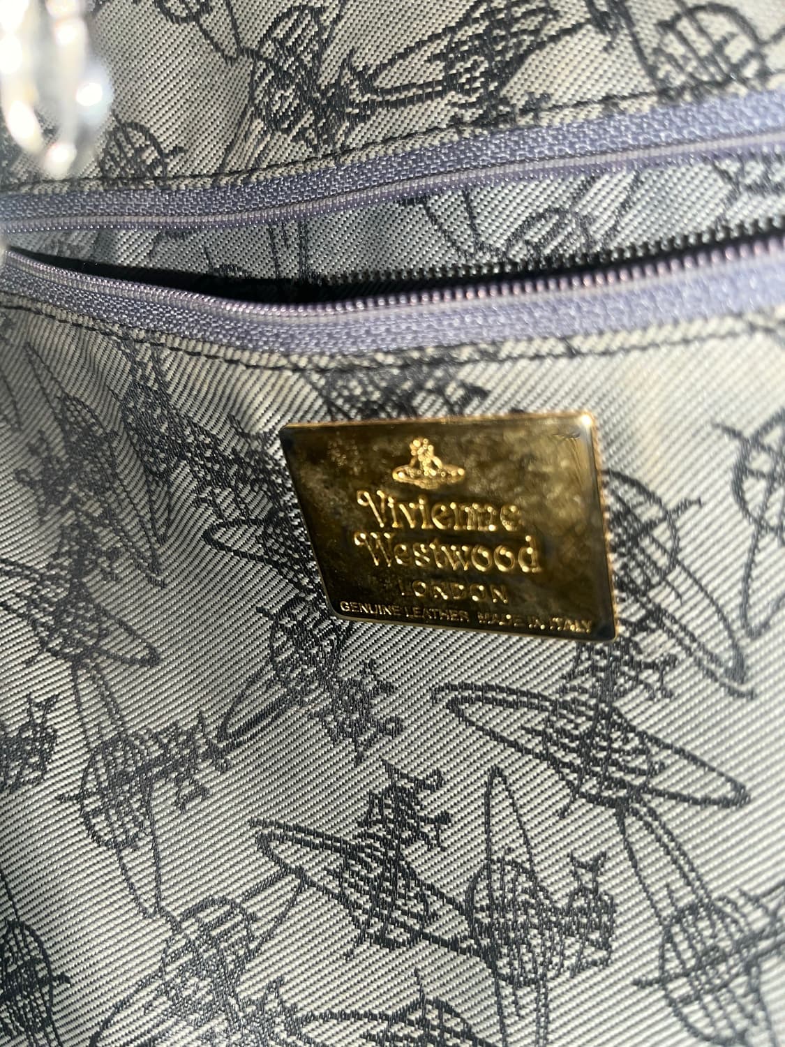 비비안웨스트우드 타탄체크 숄더백 상품이미지8