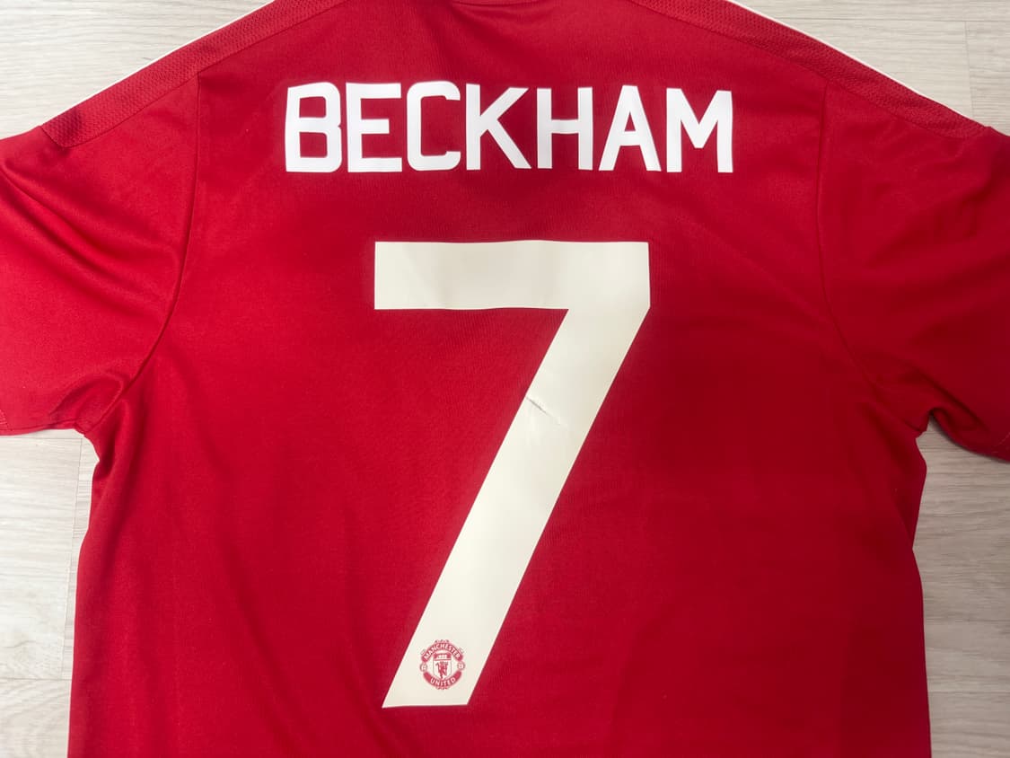 [S] 아디다스 맨유 15-16 홈 베컴 마킹 유니폼 상품이미지5