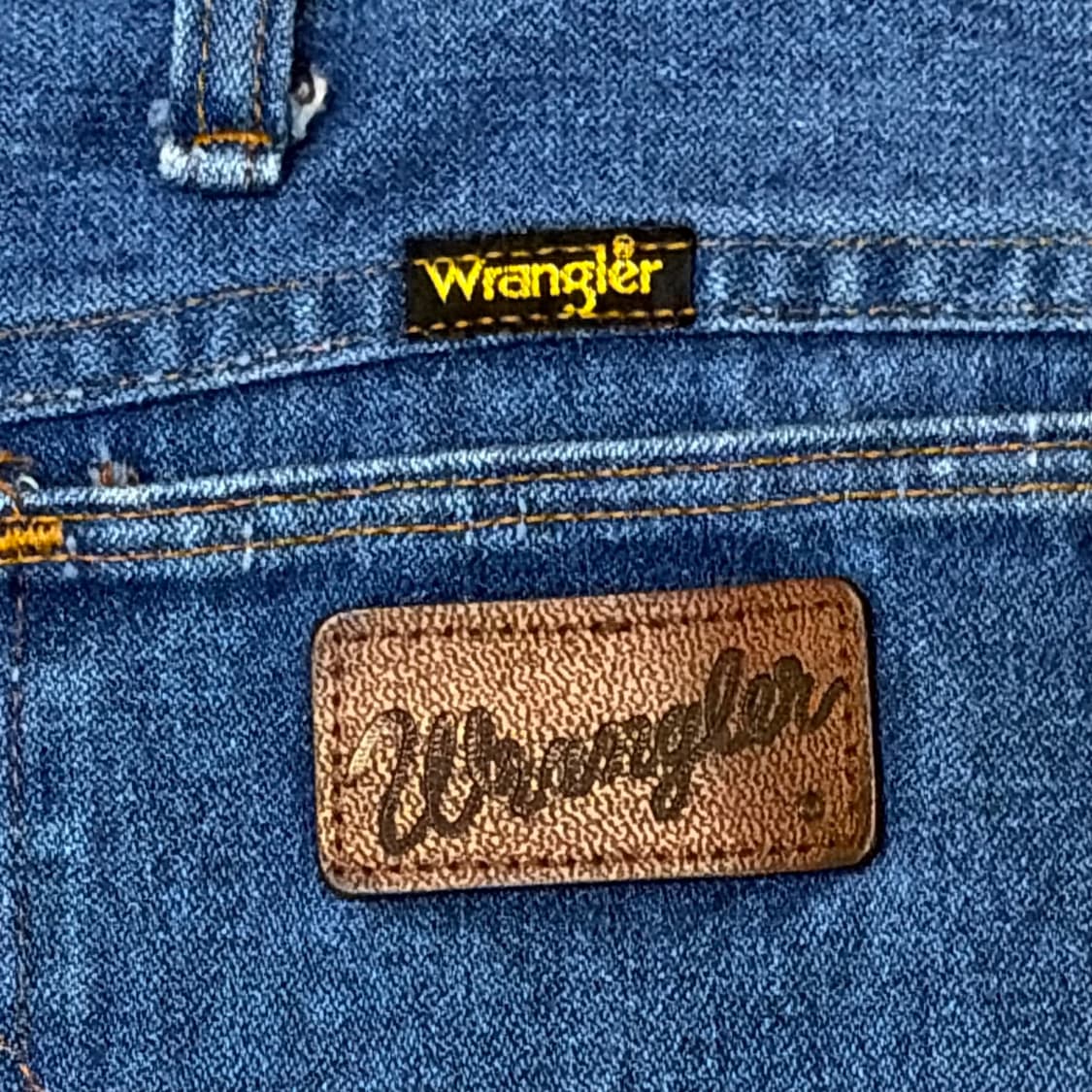 80s Made in USA 미국 빈티지 랭글러 청바지 데님팬츠 상품이미지9