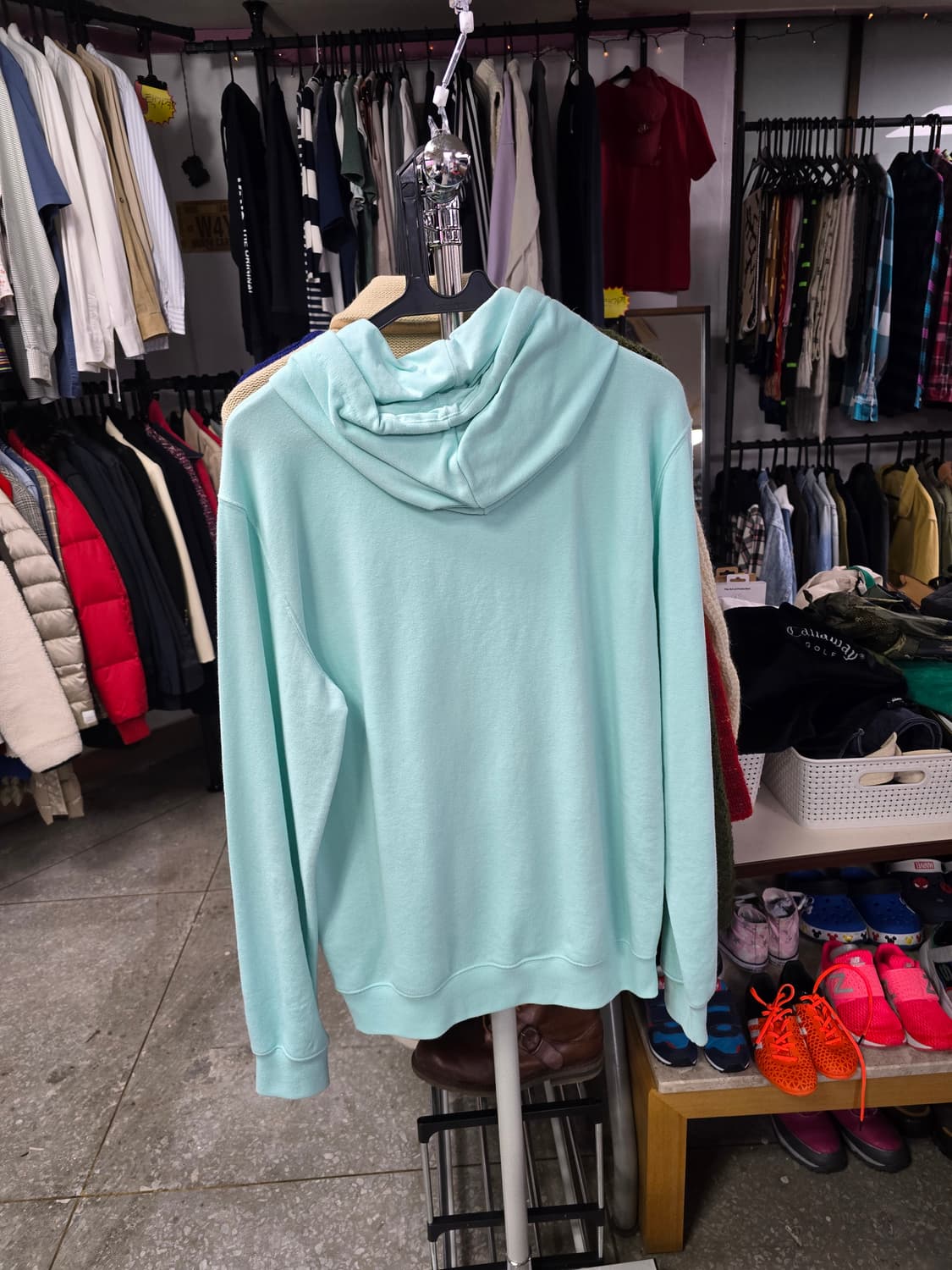 챔피온 민트색 후드티 (1339) 상품이미지2