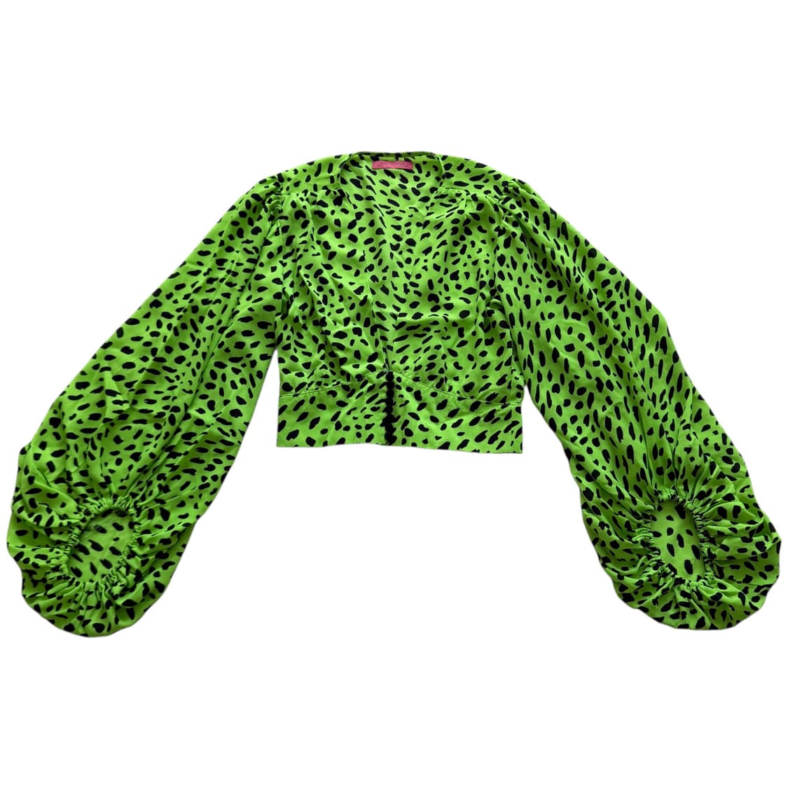 dolls kill (signature8) 레오파드 블라우스 상품이미지1