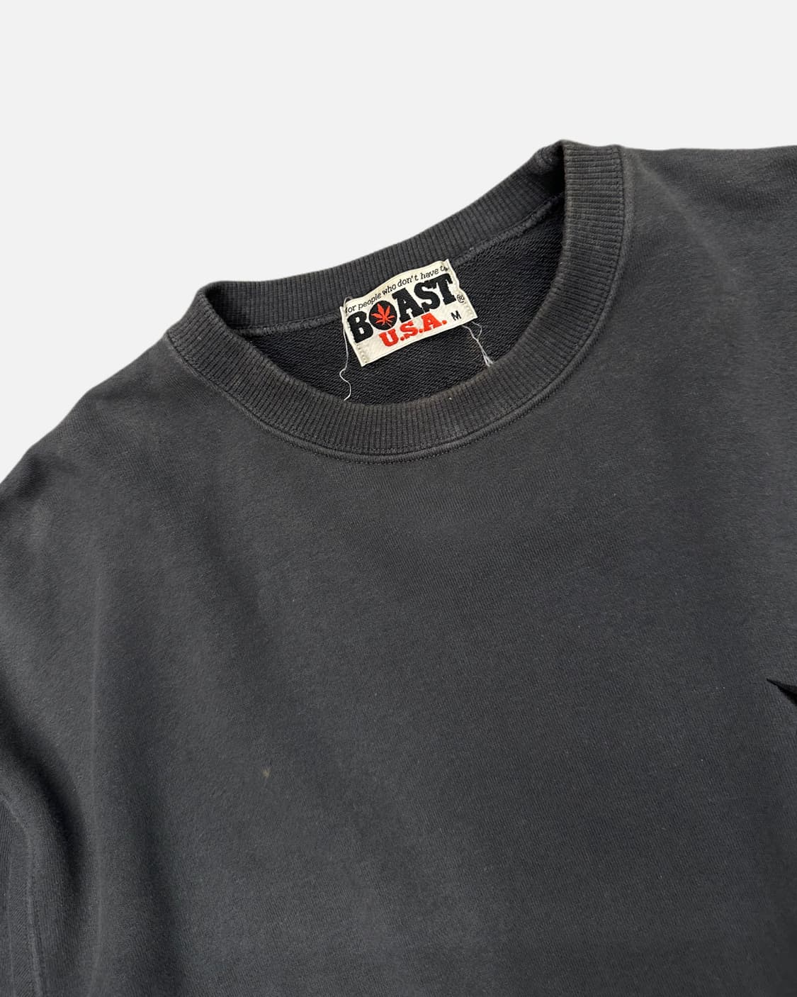 90's arijuana embroidery logo sweatshirt 상품이미지3