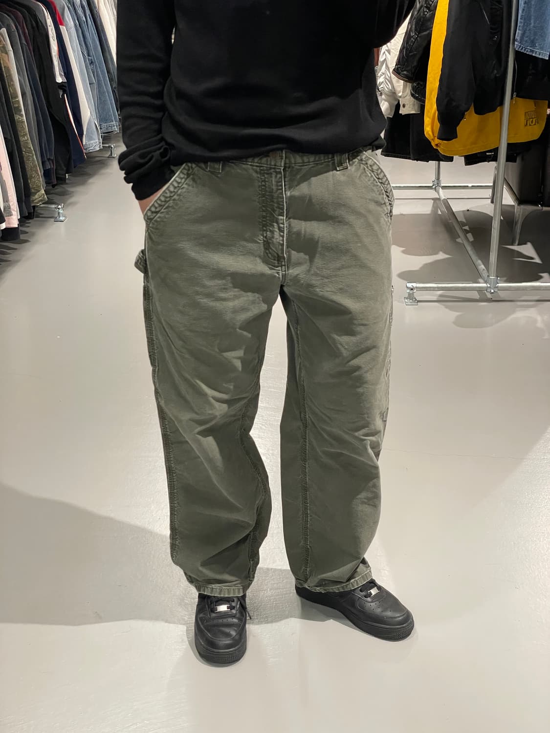 칼하트 카펜더 팬츠 (카키색)   상품이미지2