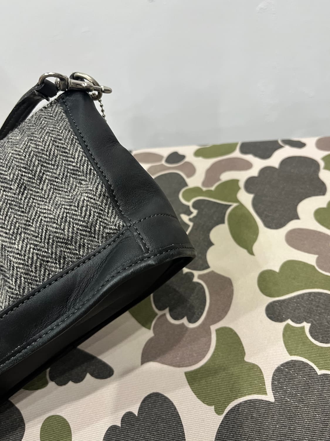 Coach 코치 블리커 트위드 헤링본 데미 미니백 상품이미지4