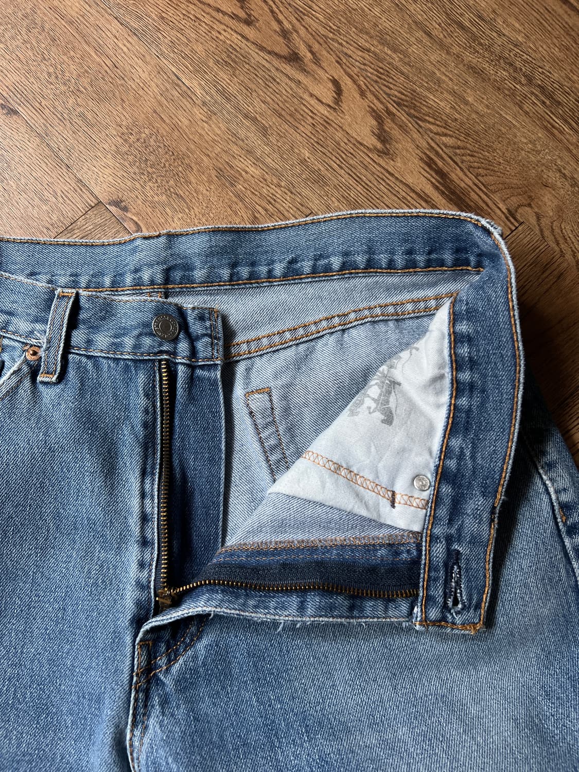 [34]리바이스 505 빈티지 워싱 데님 팬츠 상품이미지3