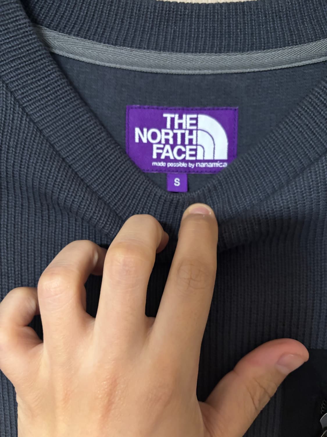 노스페이스퍼플라벨 니트 상품이미지3