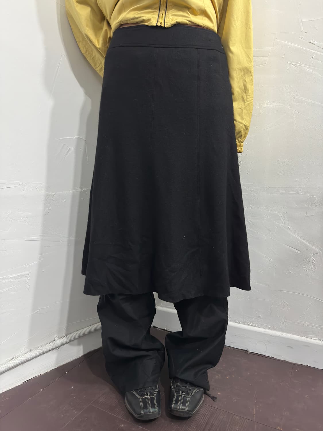 black midi skirt 상품이미지1