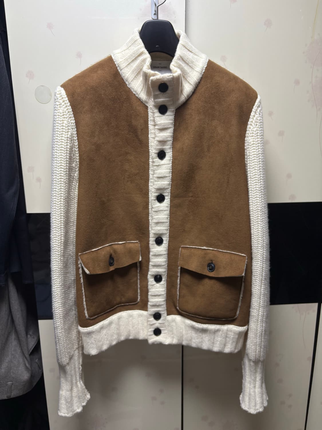 [50] 그랑사소 에코 시어링 무통 자켓 상품이미지1