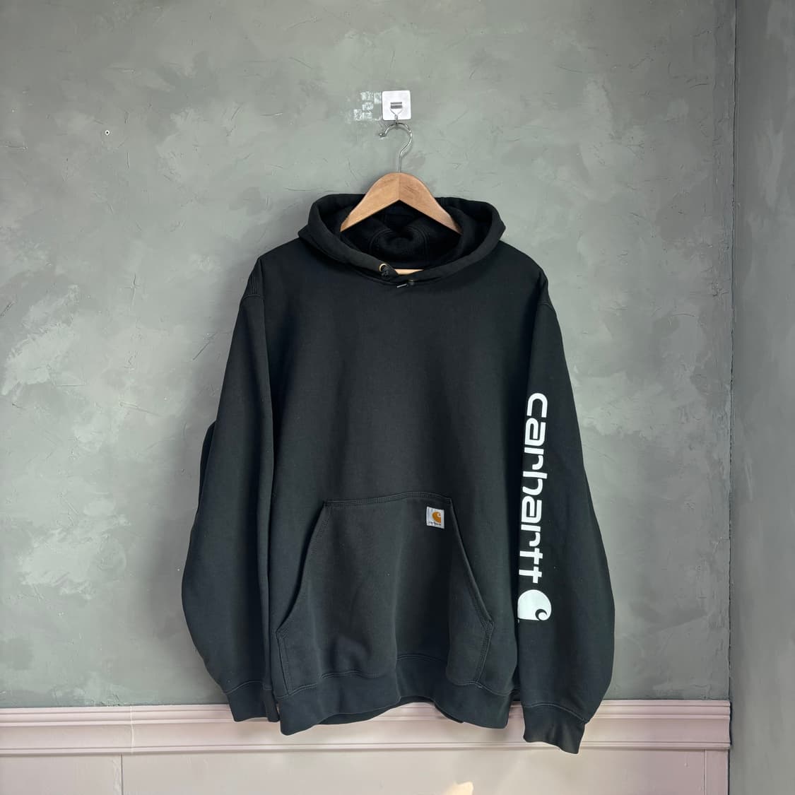 칼하트 후드 블랙 상품이미지1