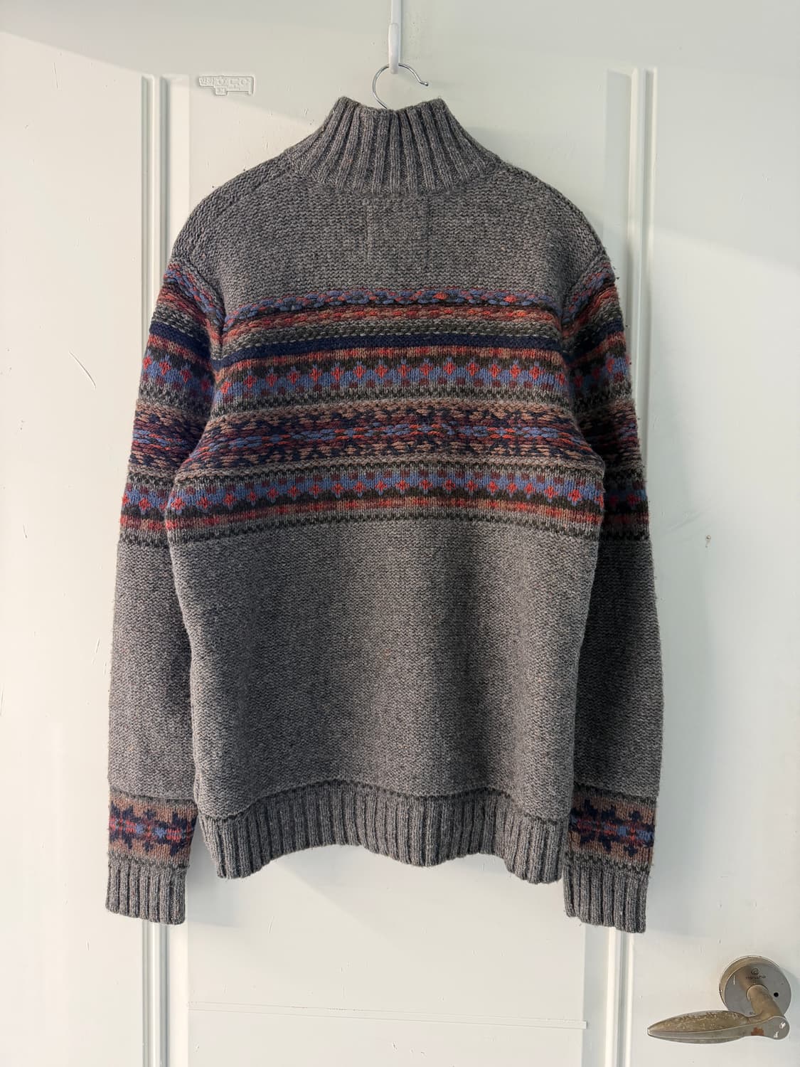 빈티지 페어아일 하프집업 스웨터 상품이미지10