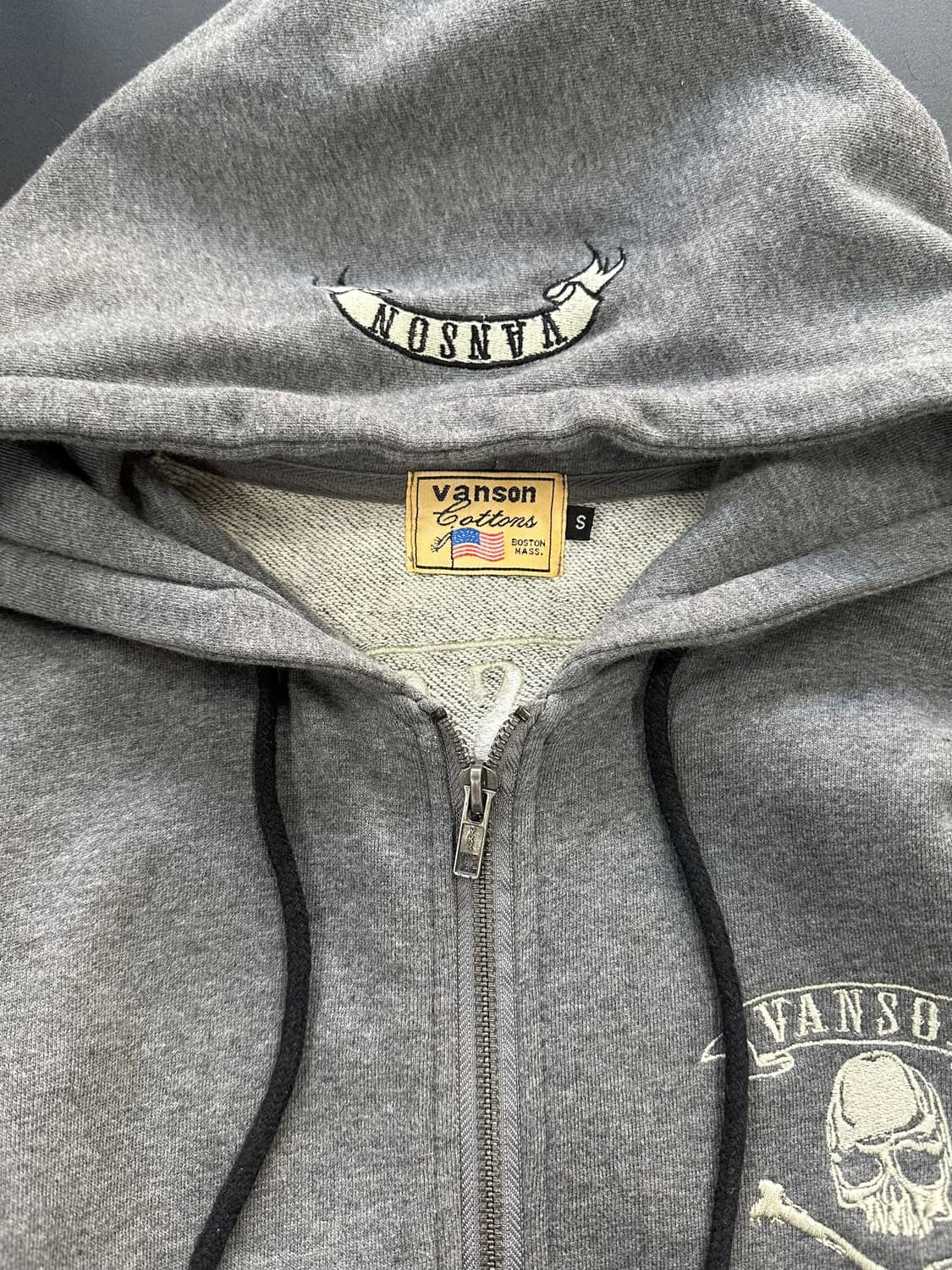 벤슨 스터드 라인펄블랙 스컬 후드티 상품이미지7