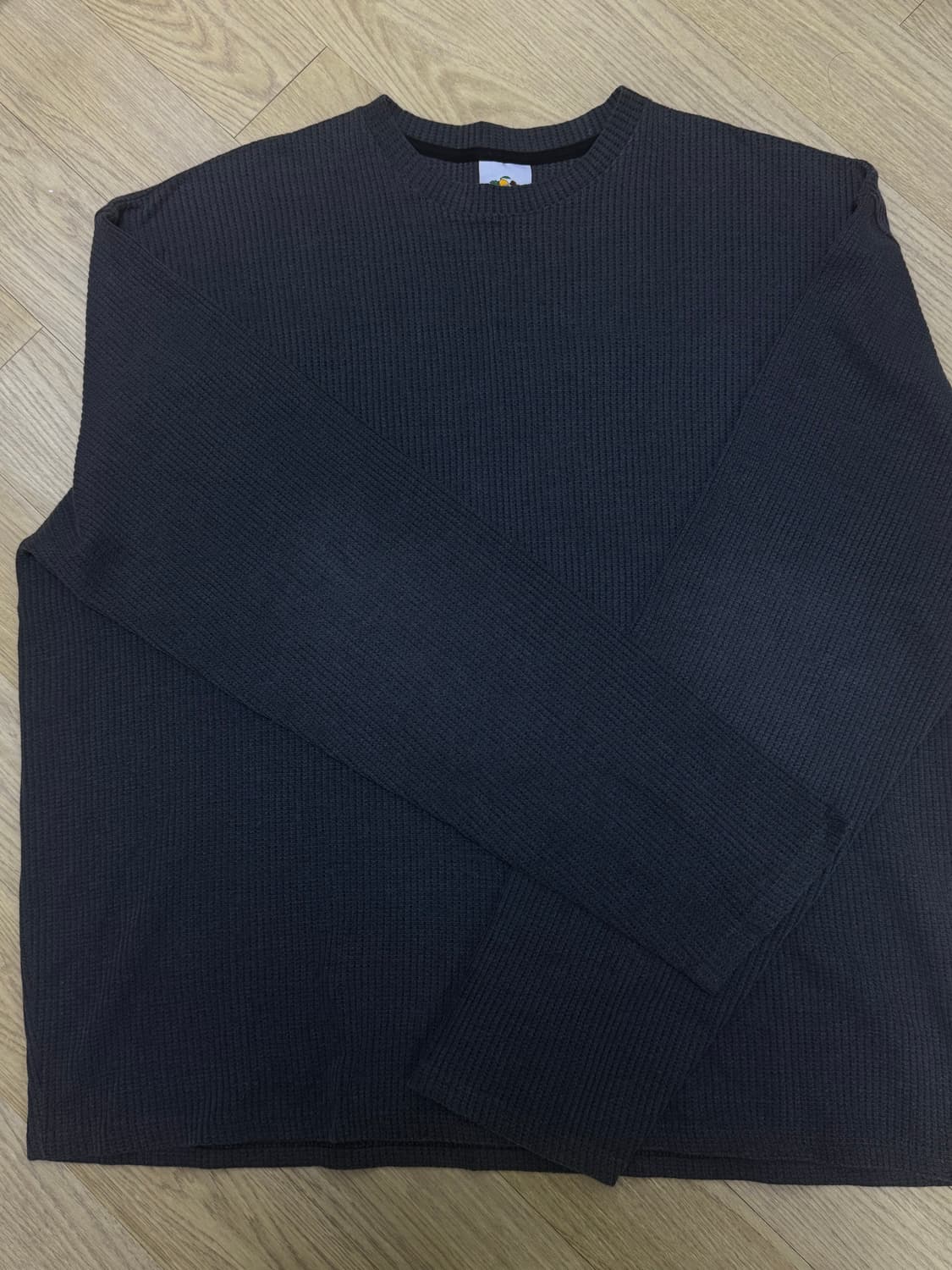 언타이틀드 아이딜 와플 롱슬리브 더스트 그레이 상품이미지4