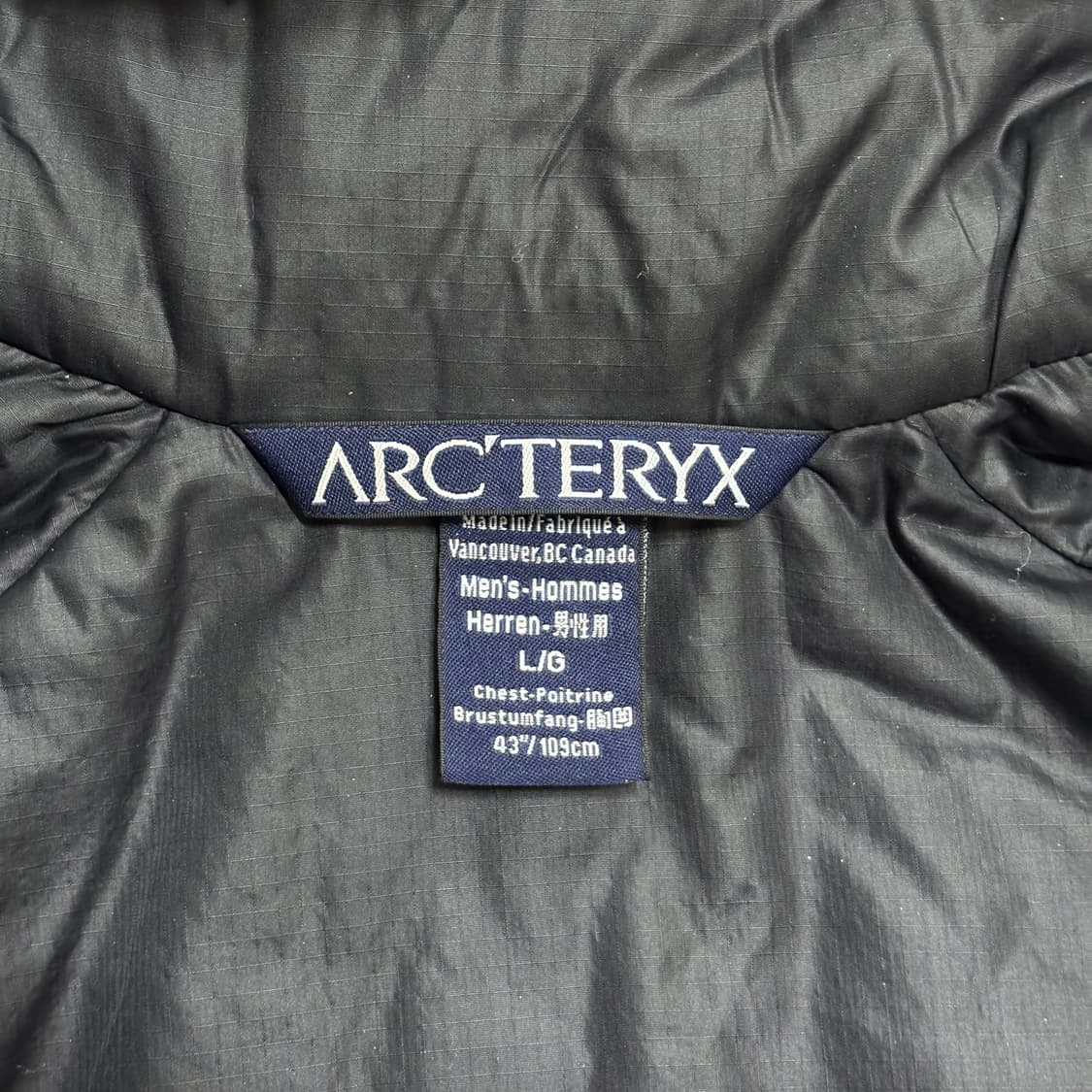 ARC’TERYX Fission AR Jacket 상품이미지6