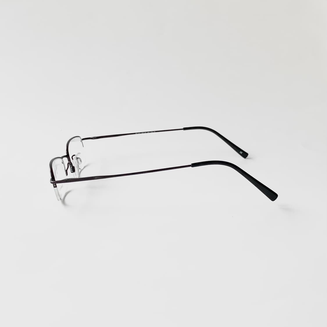 887 딥브라운 데드스탁 빈티지안경 반무테 초경량 미니멀 클래식 픽키 상품이미지4