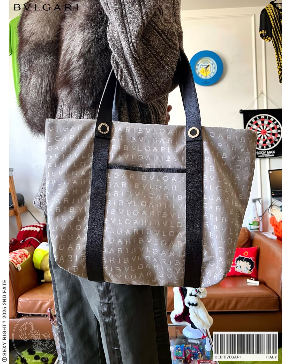 BVLGARI Archive MANEER Old Monogram Bag 상품이미지1