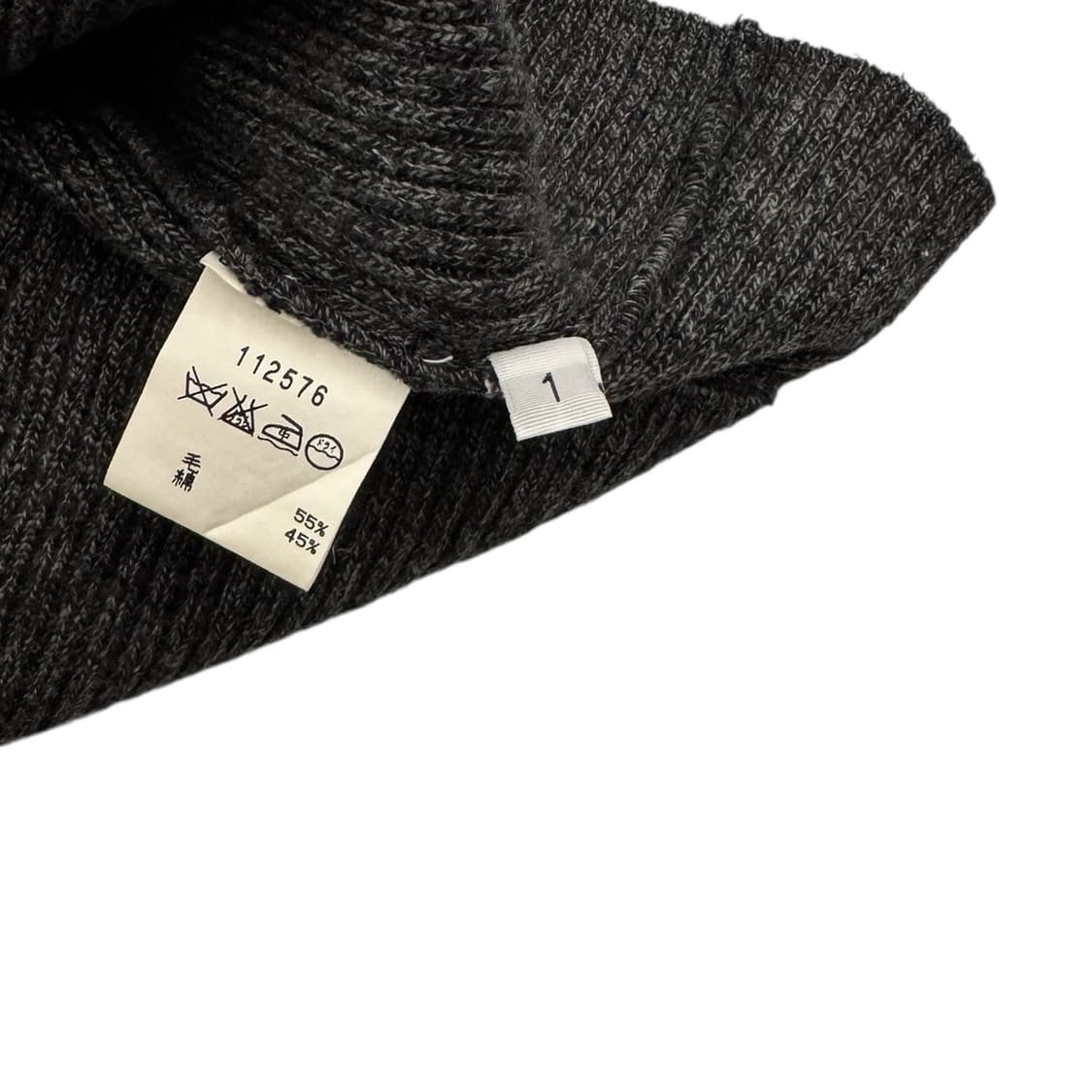 Agnes B 아네스베 터틀넥 베스트 차콜 상품이미지7