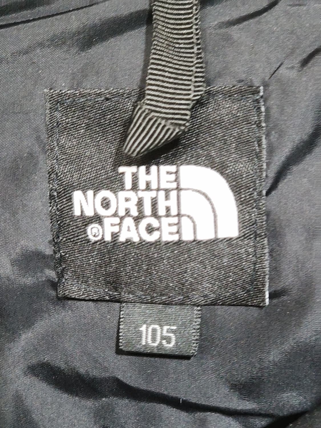 (105) 노스페이스 구스다운 패딩점퍼 블랙 거위털 600 자켓  상품이미지3
