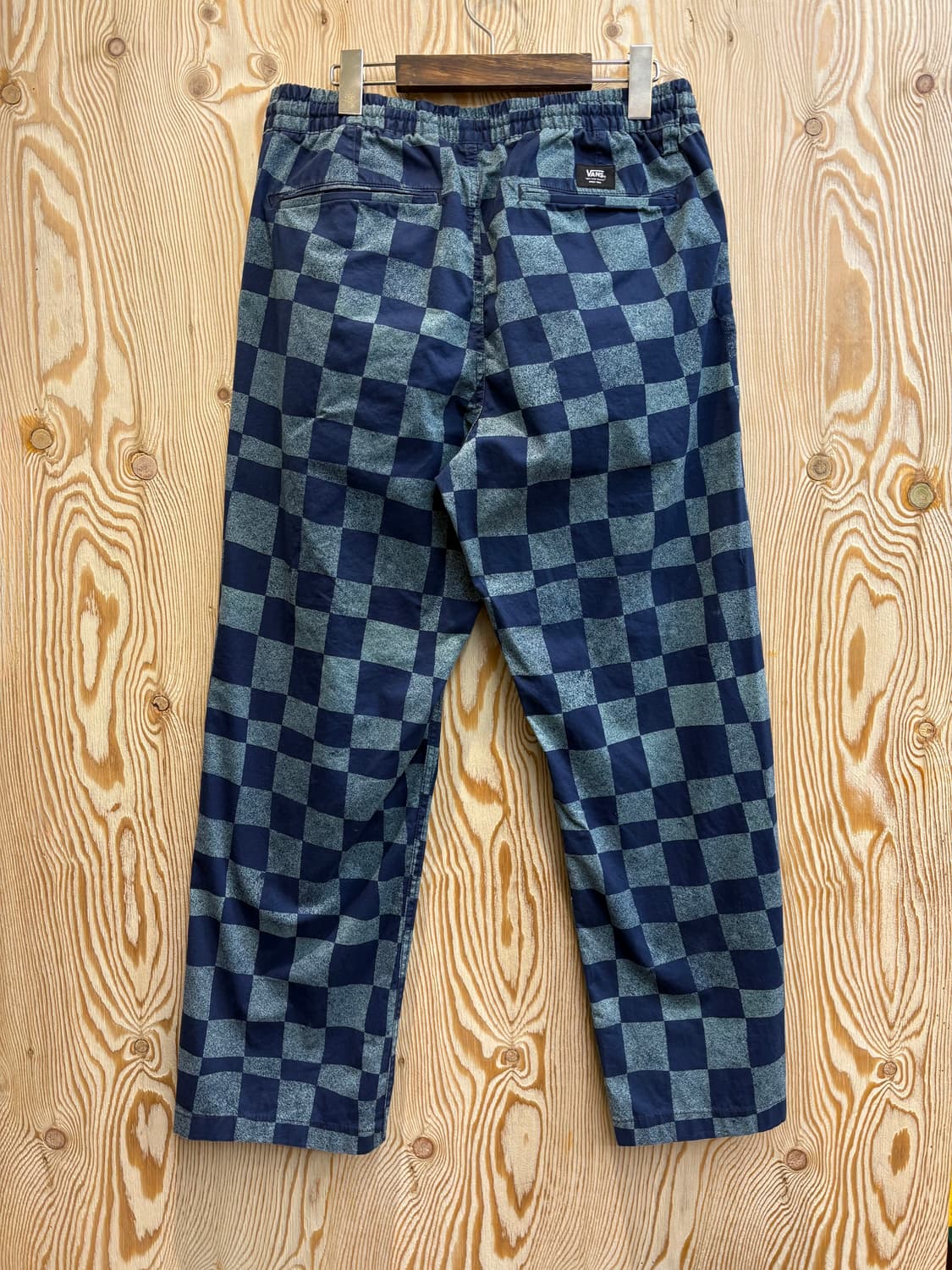 반스 체커보드 레인지 엘라스틱 팬츠 상품이미지2