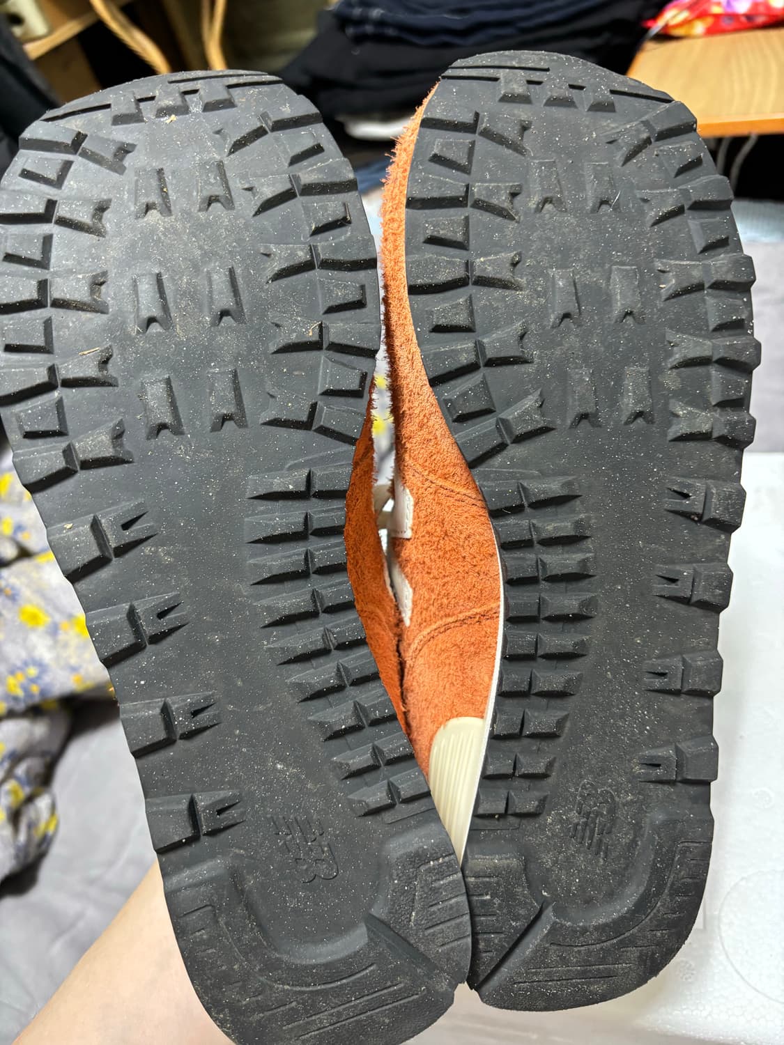 뉴발란스 574 헤리티지 오렌지 상품이미지5