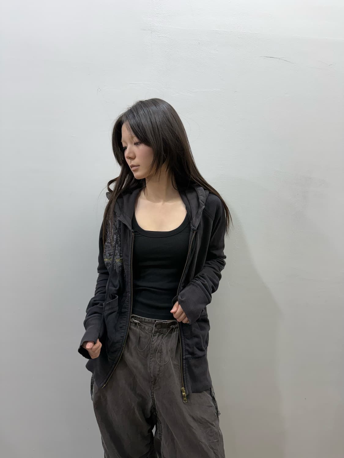 아르마니 익스체인지 그런지 투웨이 후드집업 상품이미지7