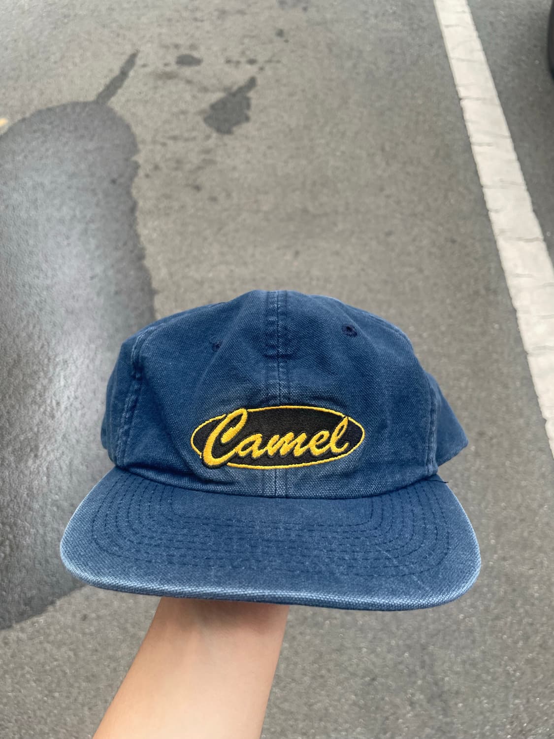 빈티지 카멜캡 faded camel cap 상품이미지1