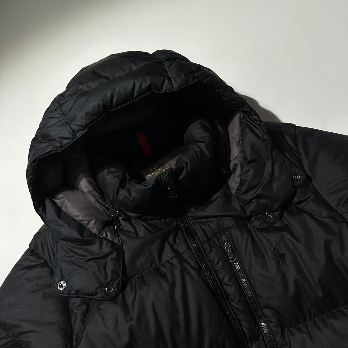 폴로 랄프로렌 덕다운 푸퍼 패딩 블랙 상품이미지4