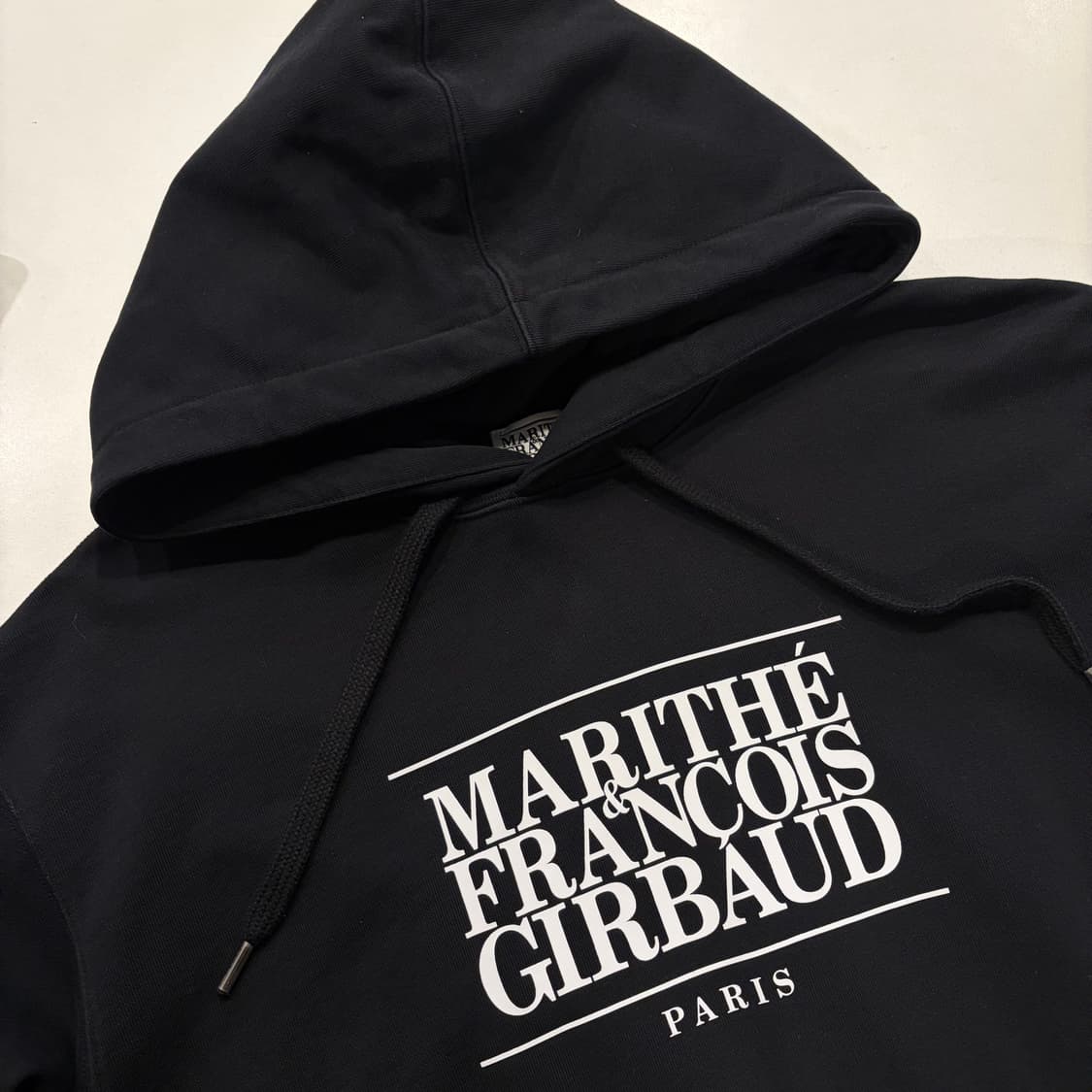 [XL] 마리떼 프랑소와 저버 블랙 후드티 D337 상품이미지3