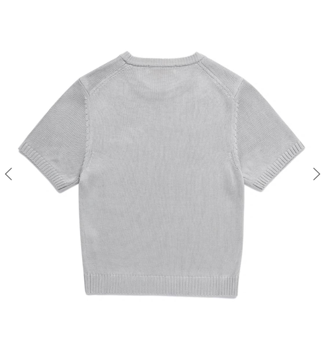 [새상품] 27y 아이보리 반팔 니트 상품이미지2