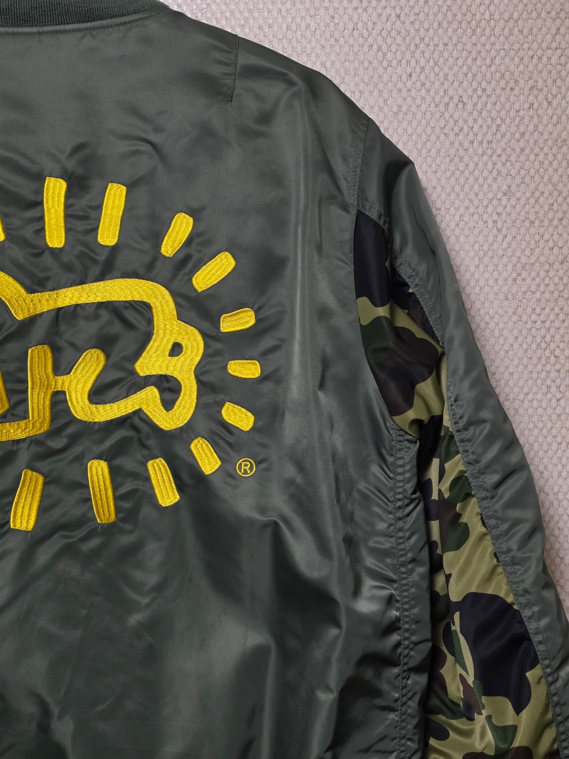 베이프 키스해링 ma-1 상품이미지2