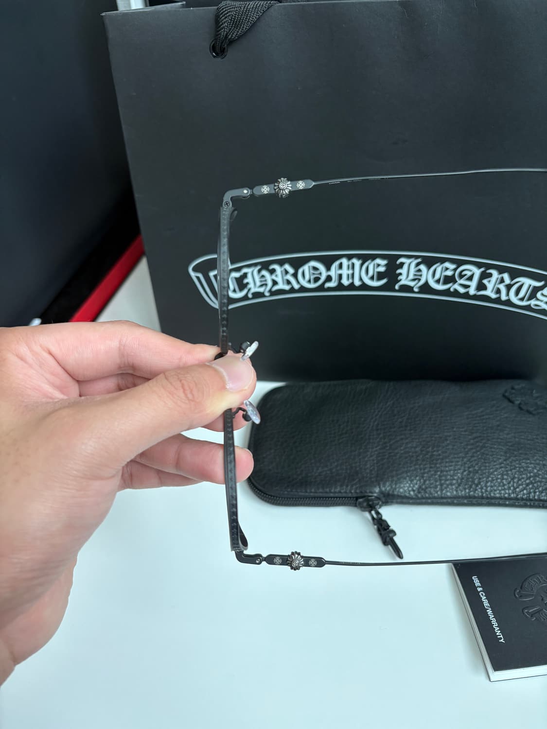 크롬하츠 거쉬 안경 풀구성 판매 상품이미지4