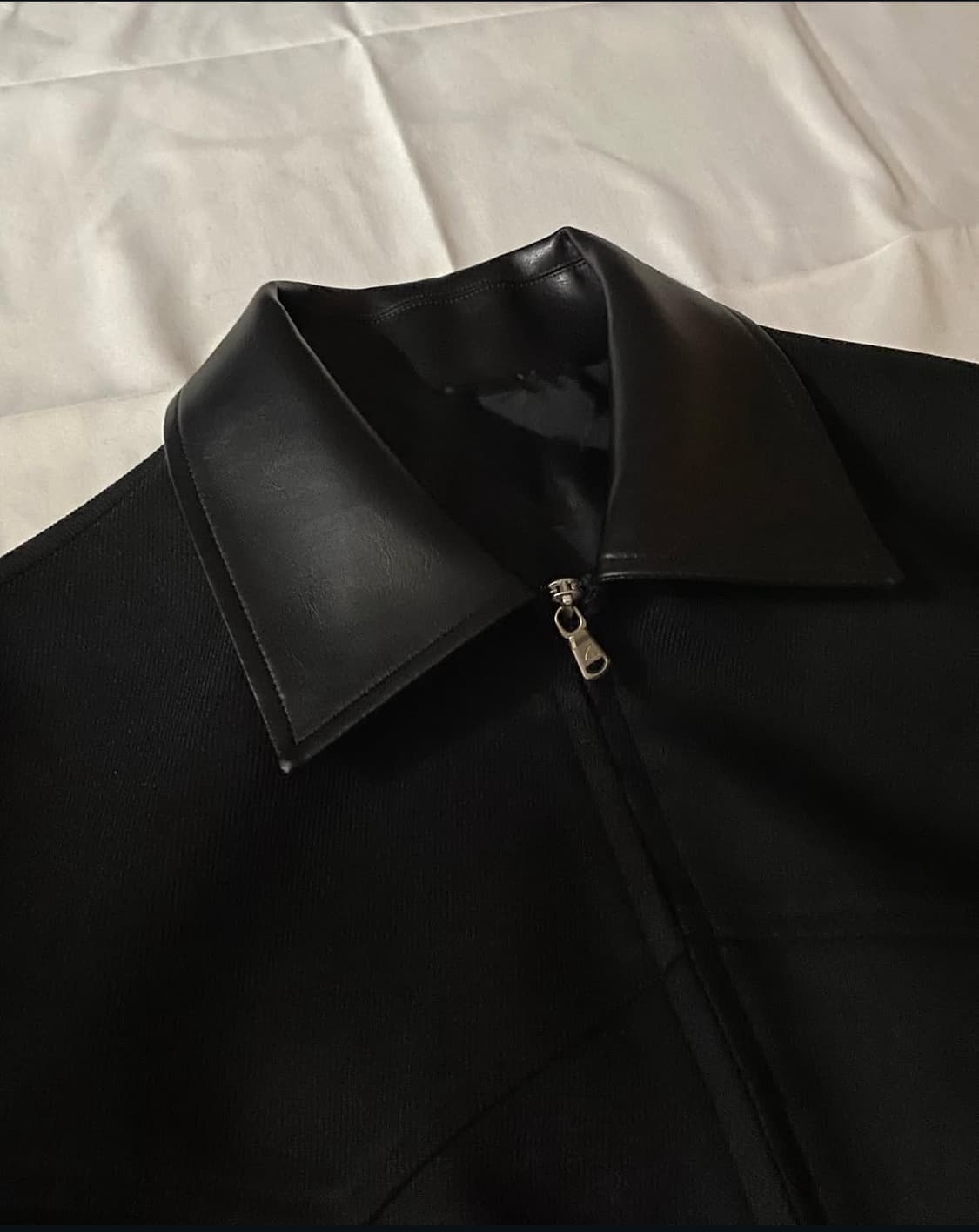 Hexagon Welt Blouson (Black) 상품이미지2