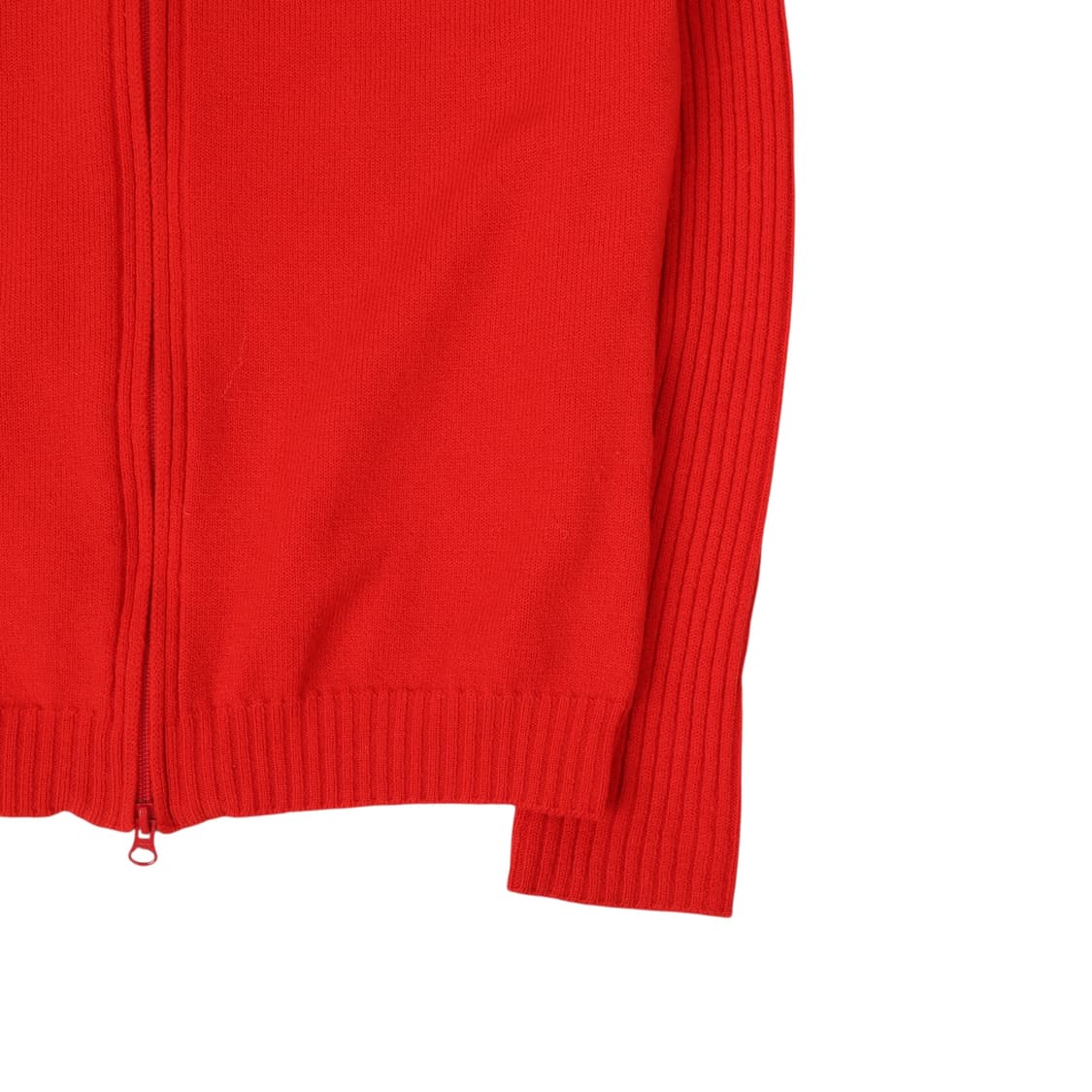 라코스테 오렌지레드 울 집업 니트 가디건 상품이미지4