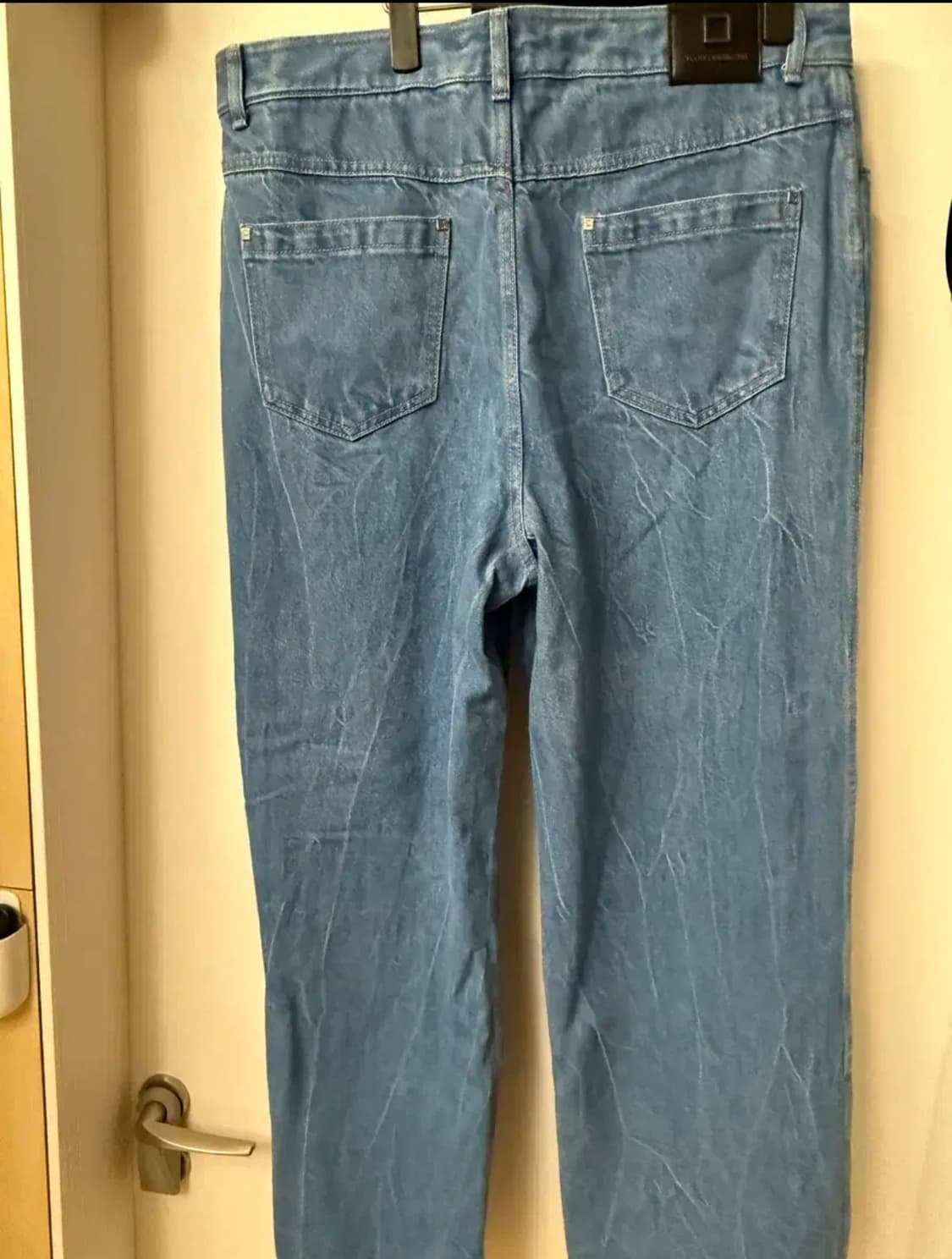 [52] 우영미 원턱 워시드와이드데님팬츠 상품이미지2