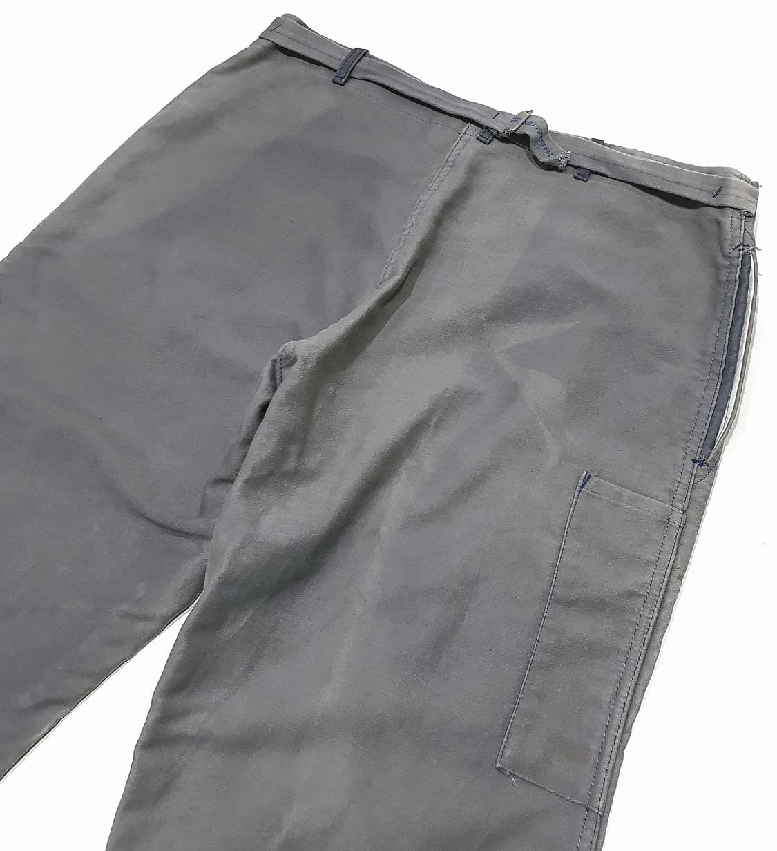 몰스킨 워크 팬츠 그레이 (32~34)유로 워크웨어 선페이딩 상품이미지5