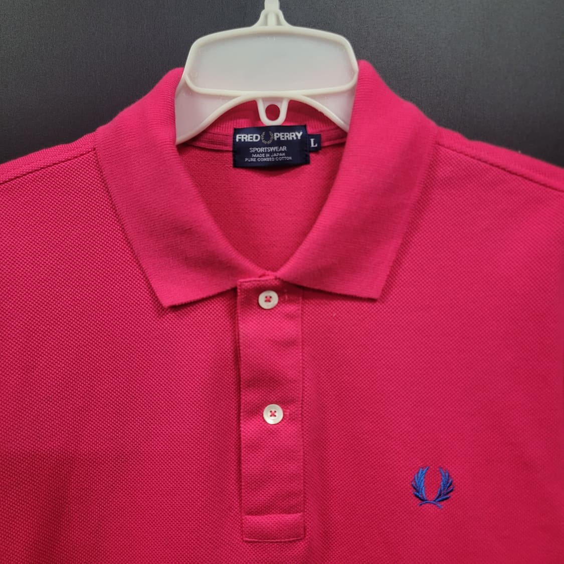 Fred Perry 프레드페리 자수로고 셔츠 상품이미지2