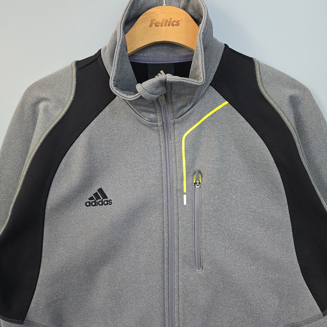 남성 아디다스 ADIDAS KM 니트 트레이닝 집업 100 상품이미지2