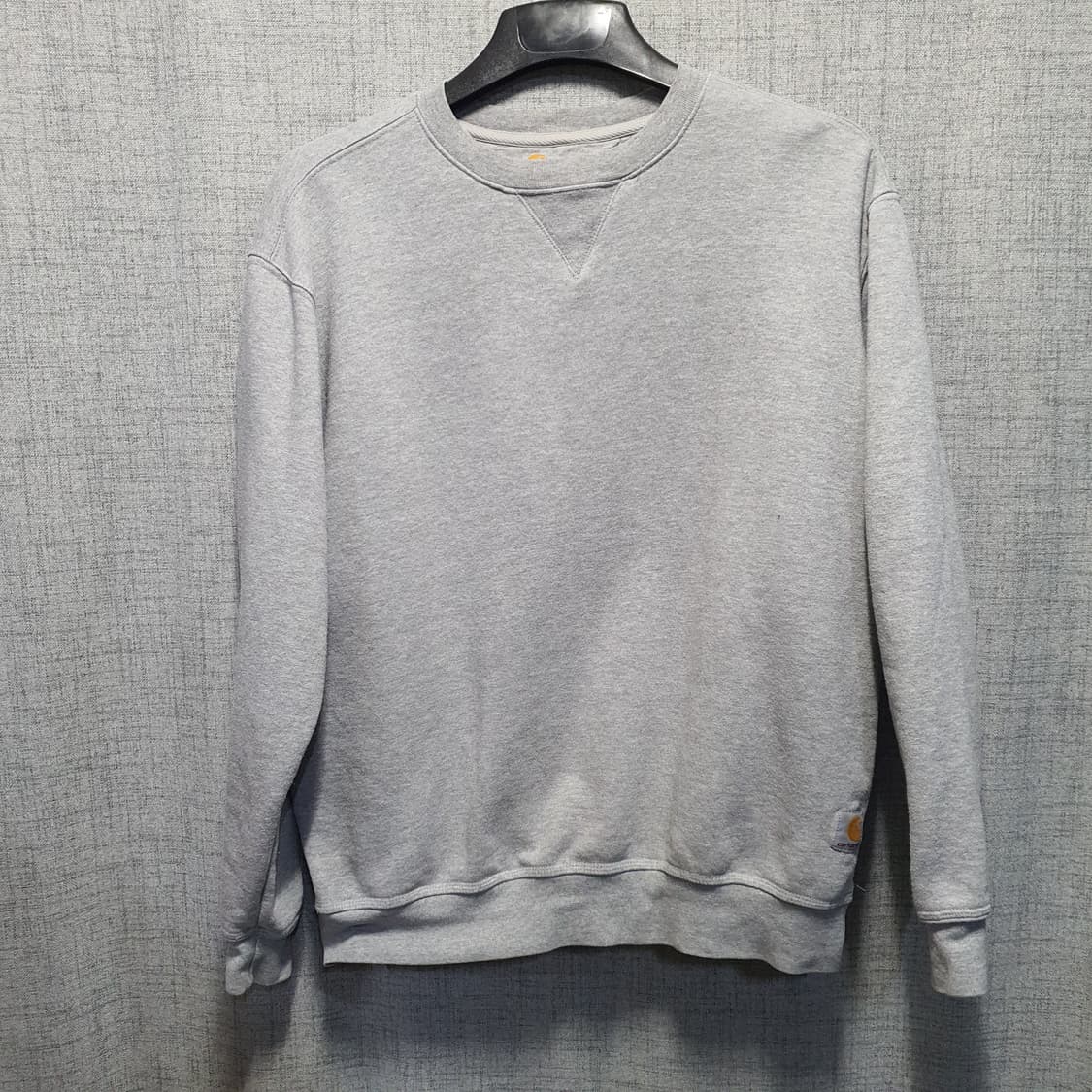 칼하트 기모 오리지널핏 맨투맨 회색  상품이미지1