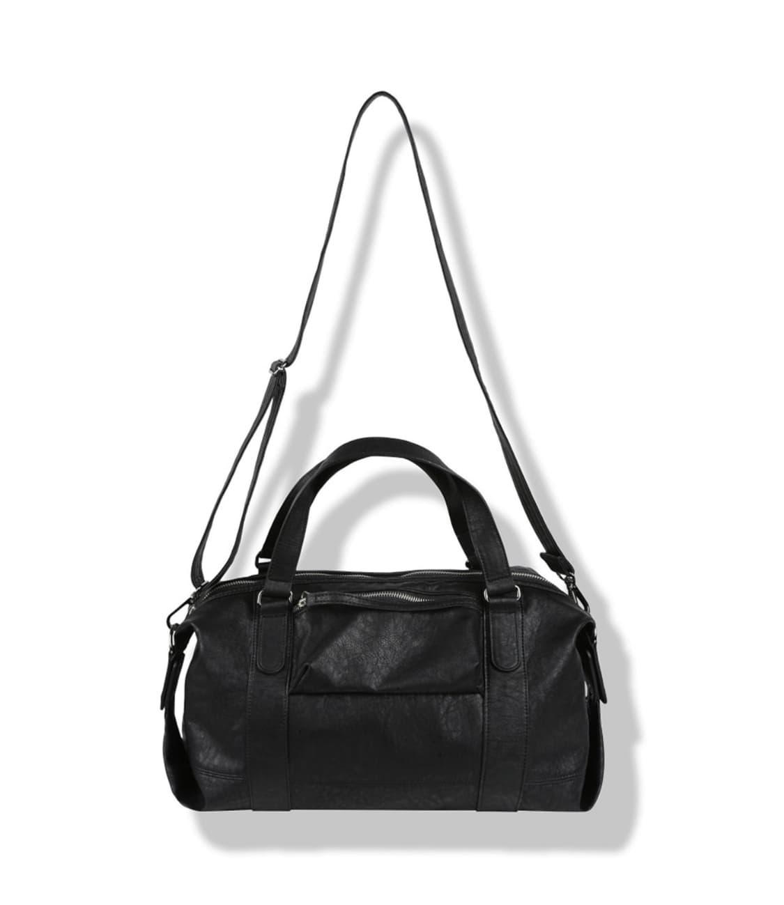 비슬로우 폴드 보스턴백 블랙 상품이미지1