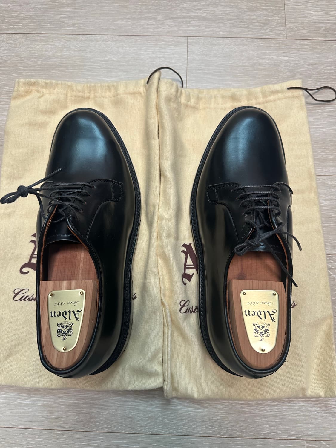 알든 9901(코도반 블랙) 미착용상품 7.5E  상품이미지7