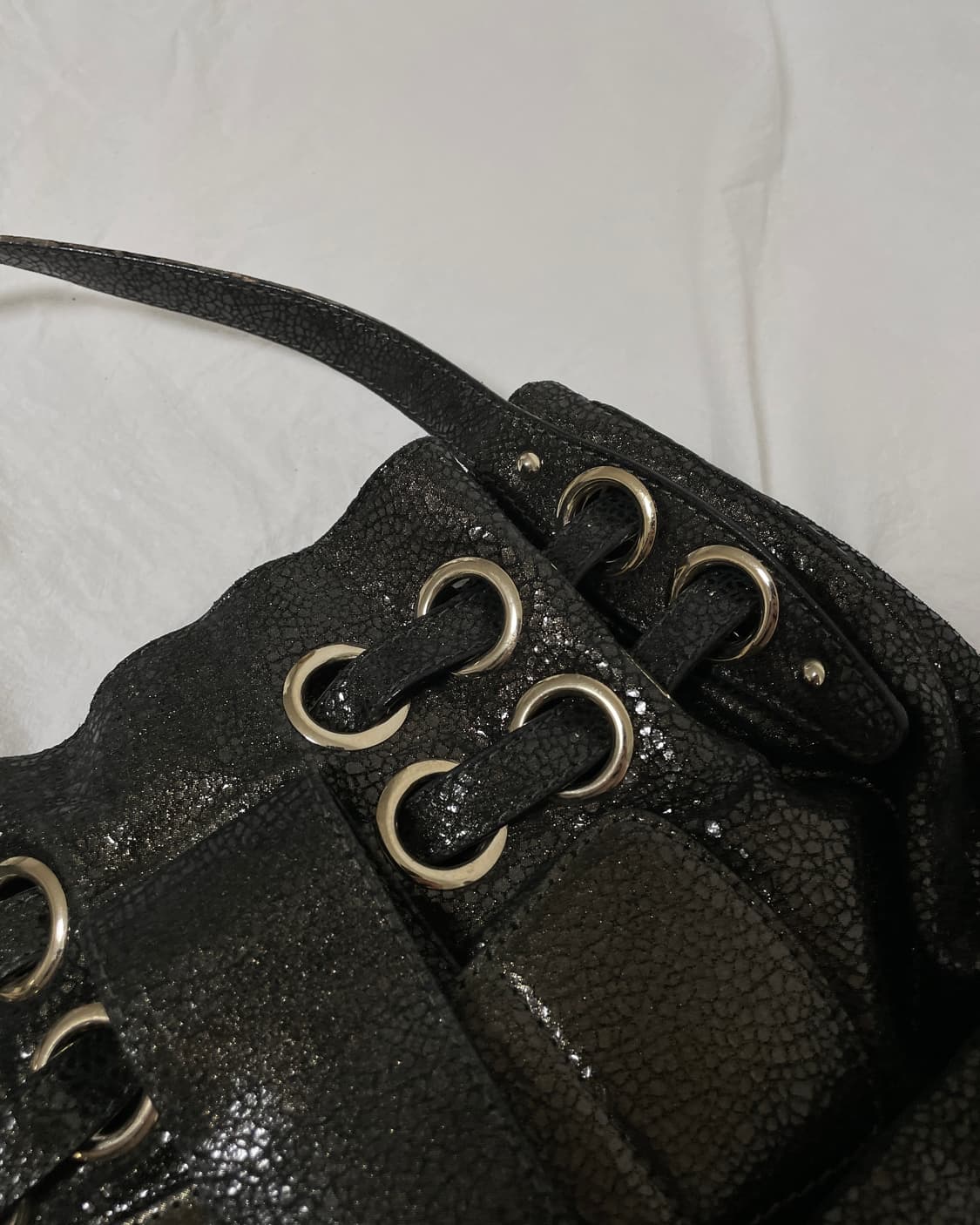 Jimmy Choo Leather 버킷 토트백 상품이미지4